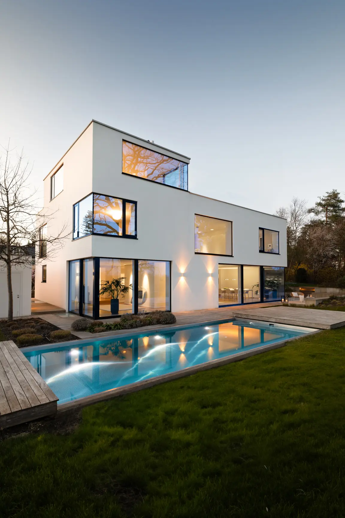 Moderne Architektur perfekt fotografiert