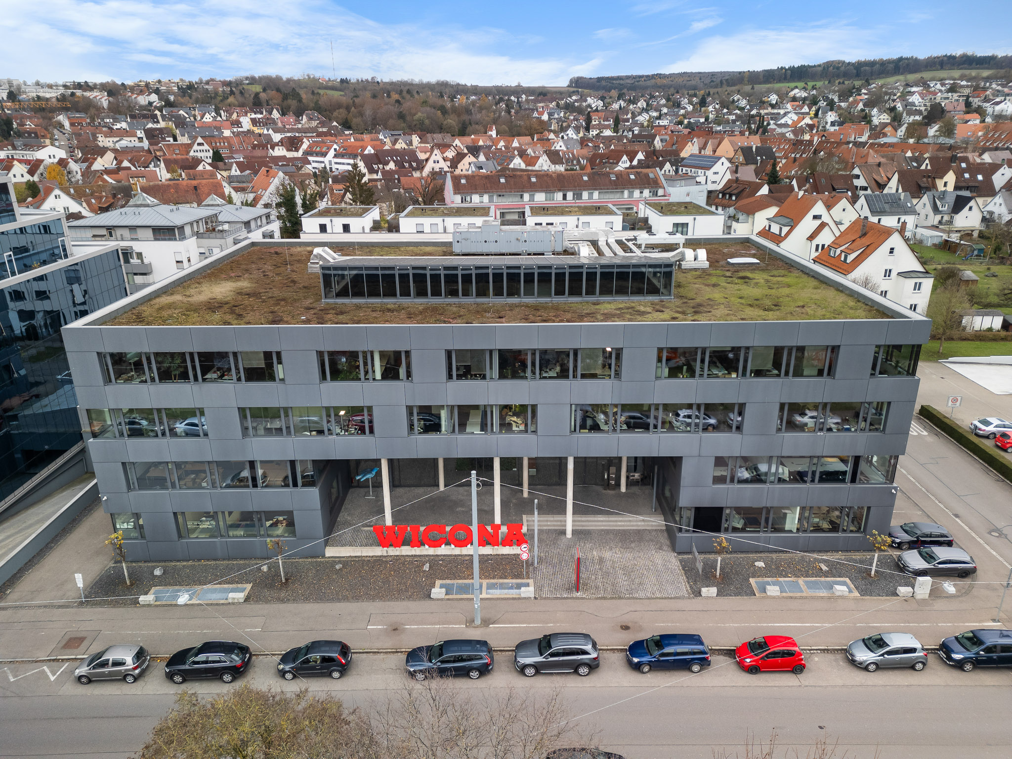 Drohnenfotografie f&uuml;r Gewerbeimmobilien