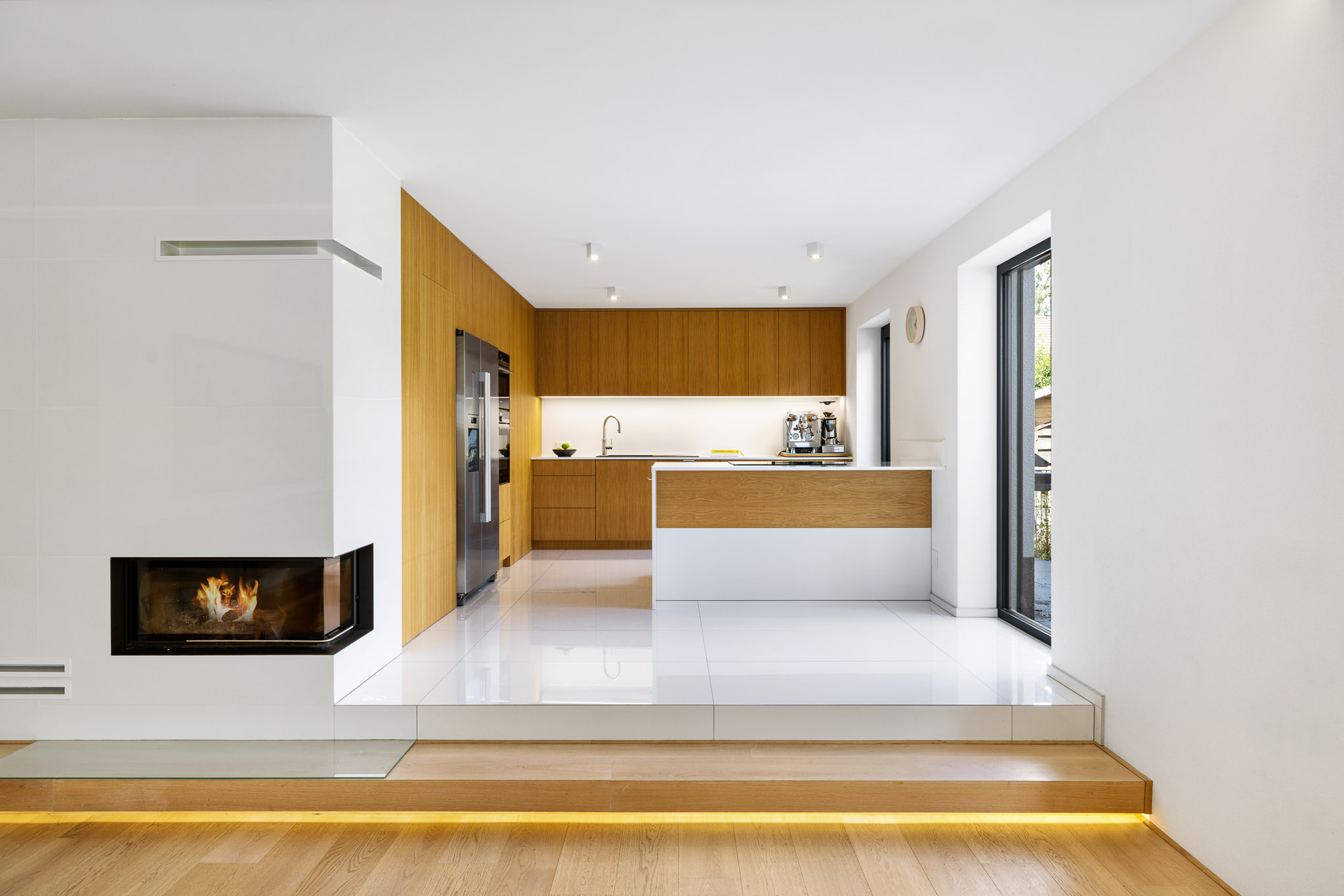 Immobilienfoto Modernes Wohnzimmer