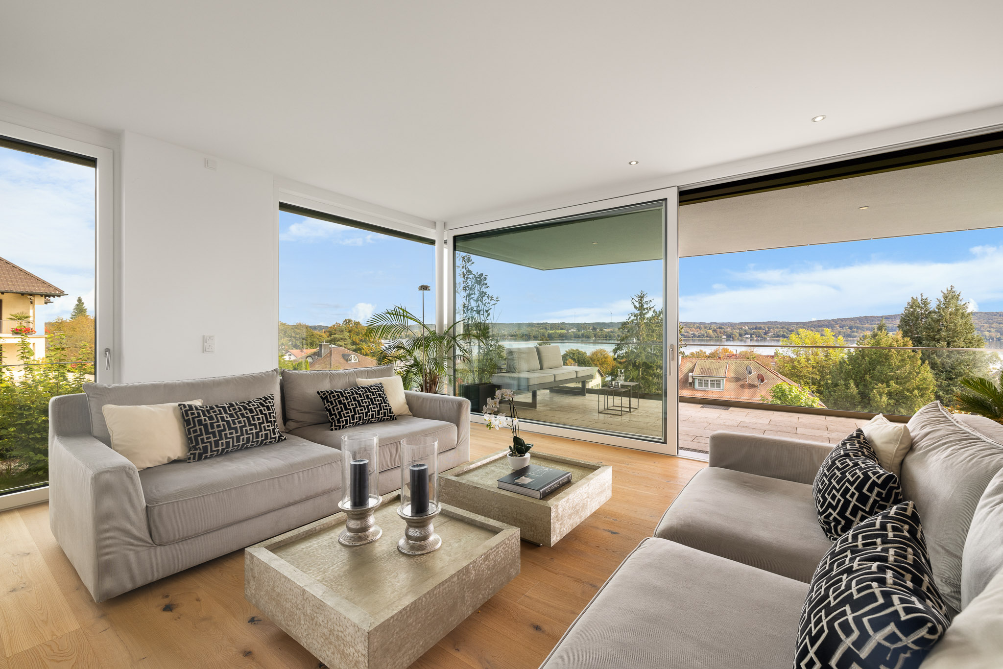 Immobilienfoto Modernes Wohnzimmer